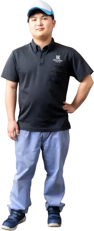 組立グループ 上原 琉来